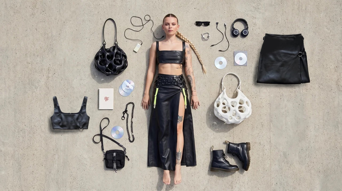 Noir Leather Look – Rental Set
